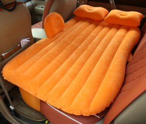 Матрац надувний автомобіль на заднє сидіння з подушками Car mattress