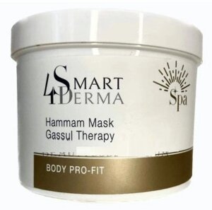 Маска-хамам з глиною гассул Smart4Derma Body Pro-Fit Hammam Mask 500 мл