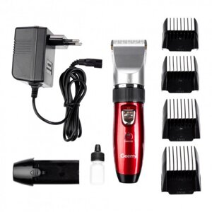 Машинка для стрижки волосся Geemy GM-550 + акумулятор