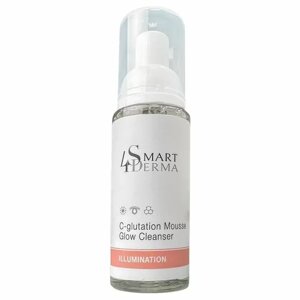 Освітлювальна пінка з вітаміном C та глутатіоном Smart4Derma C-glutation Mousse Glow Cleanser 80 мл