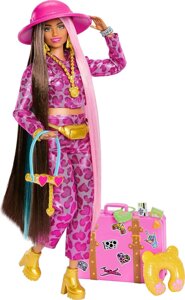 Лялька Барбі Екстра Подорож Сафарі Barbie Extra with Safari Fashion Оригінал