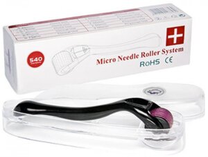 Мезоролер для обличчя RoHS Micro Needle Roller System на 540 голок