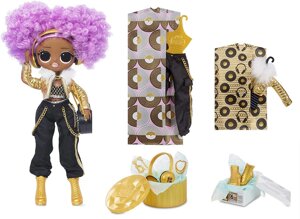 Лялька ЛОЛ ОМГ Леді Діджей 2 — я серія L. O. L. Surprise! O. M. G. Series 2 24K D. J. Fashion Doll Оригінал