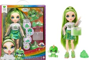 Лялька Rainbow High Jade Green with Slime Kit 503408 / Рейнбоу Хай Джейд Хантер з набором слаймів