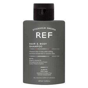 Шампунь-гель для душу чоловічий REF Hair & Body Shampoo 100мл, 285мл, 1000мл