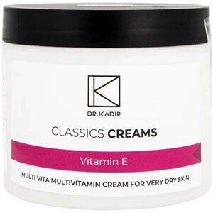 Мультивітамінний крем для дуже сухої шкіри Dr. Kadir Multi Vita cream for very dry skin 250 мл