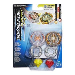 Набір Бейблейдів Істрос І2 і Гаянон Г2 Beyblade Burst Evolution Dual Pack Istros I2 and Gaianon G2 Hasbro