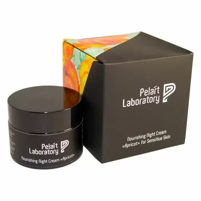 Поживний нічний крем для чутливої шкіри «APRICOT» Pelart Laboratory Nourishing Night Cream 50 мл від компанії DiscoShop - фото 1