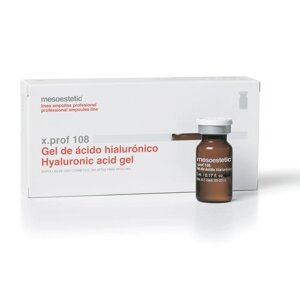 Препарат мезотерапії Mesoestetic X. prof 108 Hyaluronic acid / Гіалуронова кислота, 5 мл