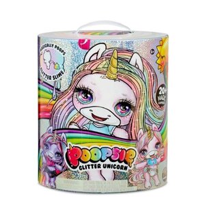 Новинка Пупсі Слайм Блискучий Єдиноріг Poopsie Surprise Glitter Unicorn Pink or Purple Оригінал