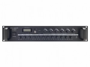 SA-200W SKY SOUND, Трансляційний підсилювач, потужність 100 Вт, 6-ZONE