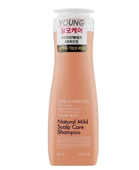 Шампунь для сухого волосся Daeng Gi Meo Ri Doori Cosmetics Look At Hair Loss Natural Mild Scalp Shampoo 500 мл від компанії DiscoShop - фото 1