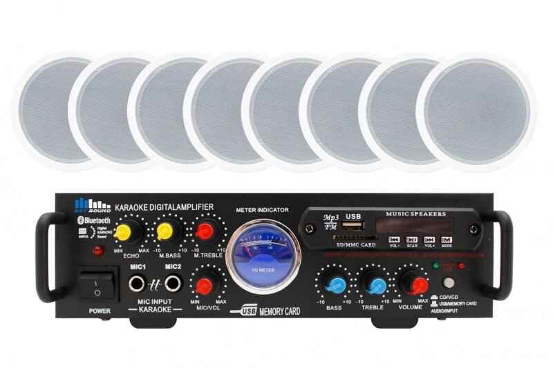 Sky Sound CSM-3008, Акустичний комплект, потужність 100Вт від компанії DiscoShop - фото 1