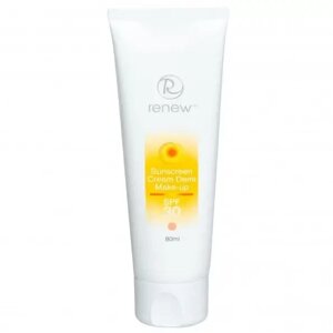 Сонцезахисний тональний крем-антиоксидант SPF-30 Renew Sunscreen Cream Demi Make-Up SPF-30 80 мл