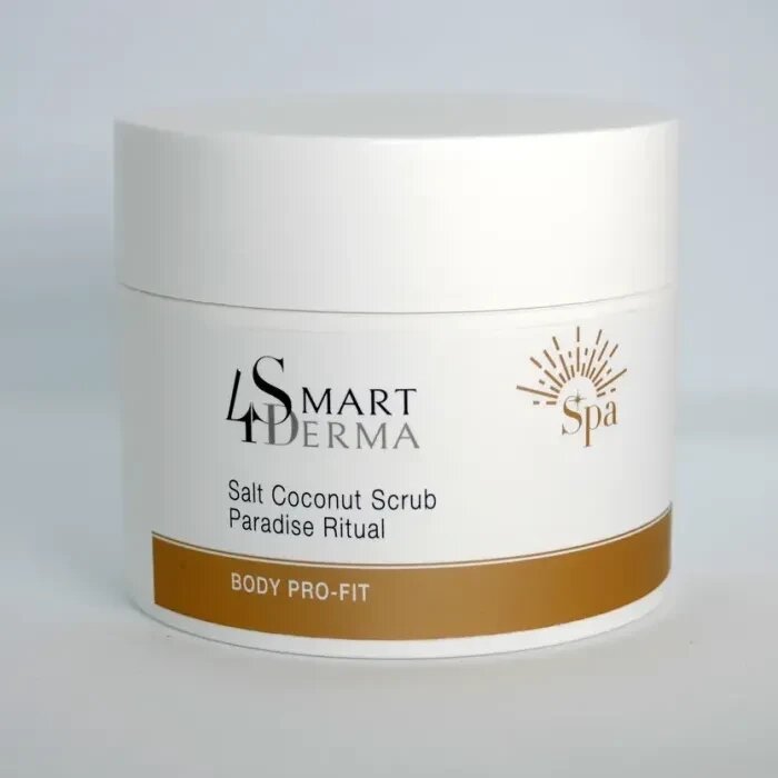 Сольовий скраб «Райська насолода» Smart4Derma Body Pro-Fit Salt Coconut Scrab Paradise Ritual 300 мл від компанії DiscoShop - фото 1