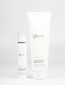 Ультралегкий захисний крем-гель SPF 50 Smart4Derma 4D Moisturizer SPF 50 Ageles Cream-Gel 230 мл