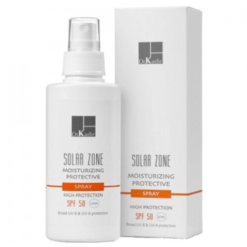 Сонцезахисний зволожуючий спрей Dr. Kadir Solar Zone Moisturizing Protective Spray SPF 50+ 125 мл