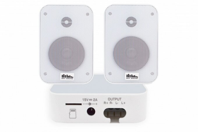 WI-FI BOX-1024 Sky Sound, Комплект акустики, потужність 2 * 20Вт від компанії DiscoShop - фото 1