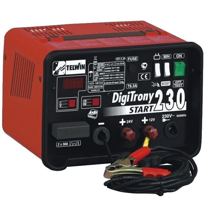Digitroni 230 Start - Пуско-зарядний пристрій (12В / 24В) від компанії АвтоСпец - фото 1