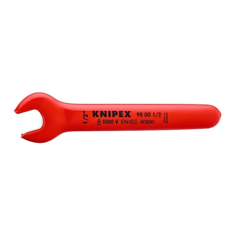 Ключ гайковий ріжковий 1/2 "1000V - Knipex 98 00 1/2" від компанії АвтоСпец - фото 1