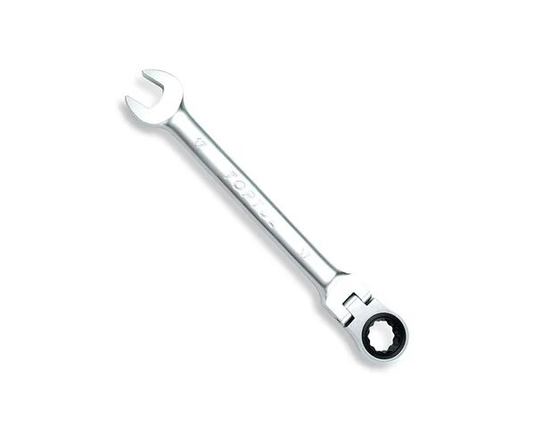 Ключ комбінований з тріскачкою і шарніром 17 мм AOAH1717 TOPTUL від компанії АвтоСпец - фото 1
