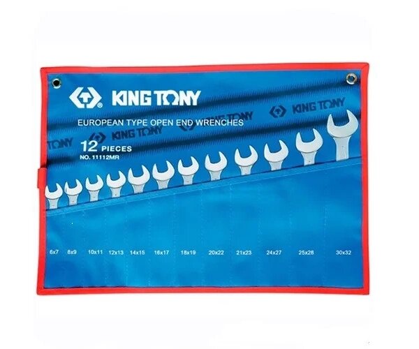 Набір ключів комбінованих 12 шт. (6-32 мм) KING TONY від компанії АвтоСпец - фото 1