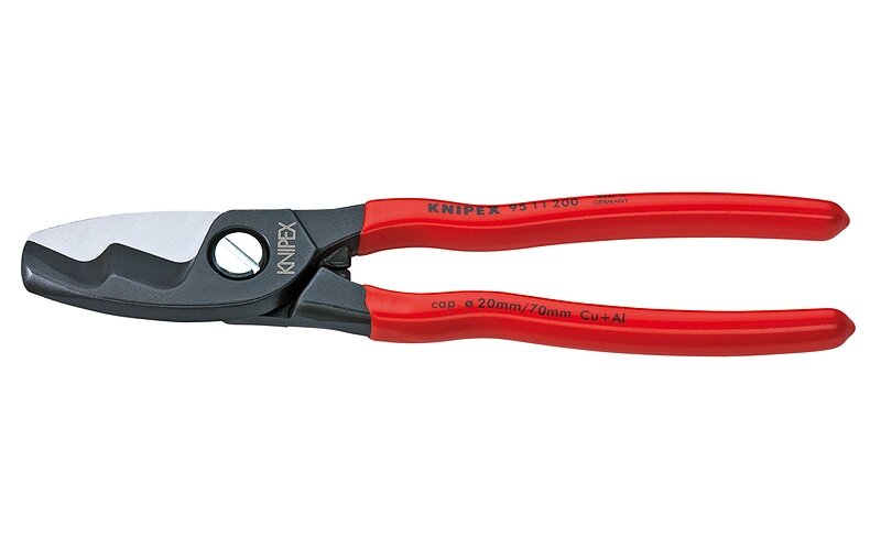 Ножиці для різання кабелів до 20 мм - Knipex 95 11 200 - характеристики