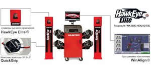 Стенд розвал-сходження 3-D, проїзний, 4 камери Hawkeye ELITE і ПО WinAlign в Харківській області от компании АвтоСпец
