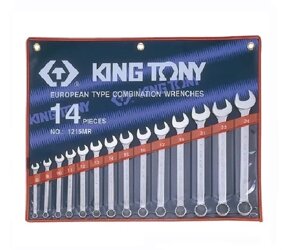 Набір ключів дюймових 14 шт. (5/16 "- 1-1 / 4") KING TONY