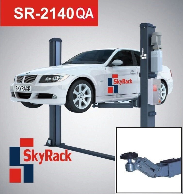 Підйомник двостійковий Sky Rack "QUICK ARM" від компанії АвтоСпец - фото 1