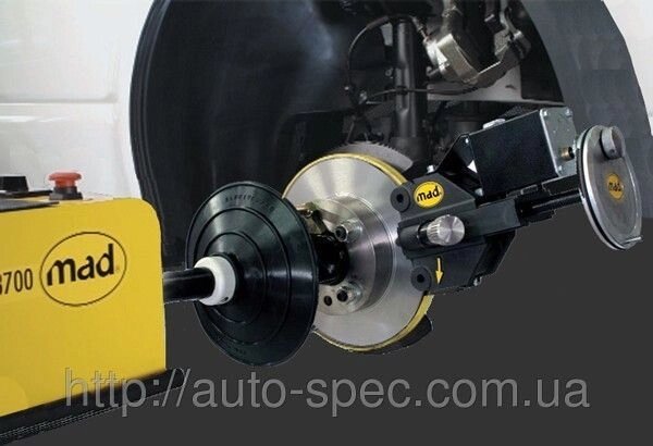 Стенд проточки тормозных дисков на автомобилях від компанії АвтоСпец - фото 1