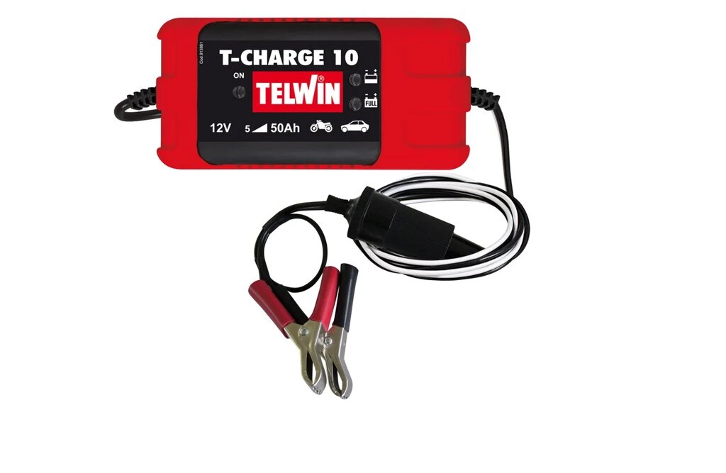 T-Charge 10 - Зарядний пристрій 220В, 12 В від компанії АвтоСпец - фото 1