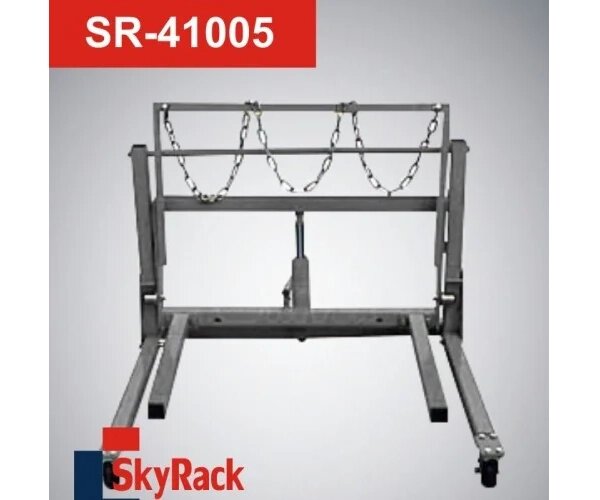 Візок гідравлічний для переміщення здвоєних коліс SR-41005 SkyRack від компанії АвтоСпец - фото 1