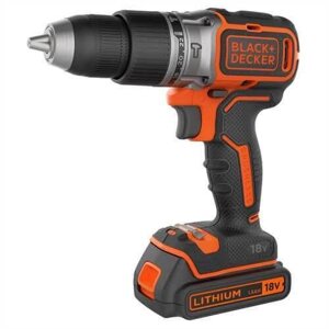 Акумуляторний безщітковий ударний дриль-шурупокрут BLACK+DECKER BL188KB