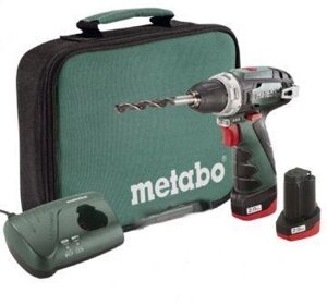 Акумуляторний шурупокрут Metabo PowerMaxx BS