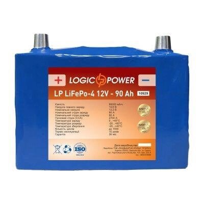 Акумулятор для автомобіля літієвий LP LiFePO4 12 V — 90 Ah (+ зліва, пряма полярність) від компанії ПП Король - фото 1