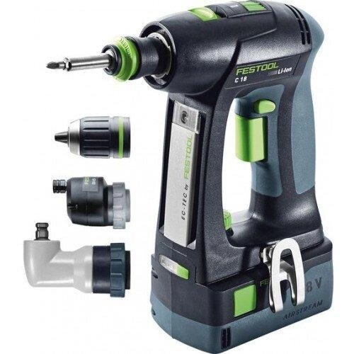 Акумуляторний дриль-шурупокрут Festool C 18 Li 5,2-Set від компанії ПП Король - фото 1