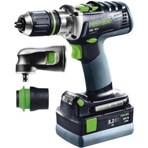 Акумуляторний дриль-шурупокрут Festool DRC 18/4 Li 5,2-Set від компанії ПП Король - фото 1