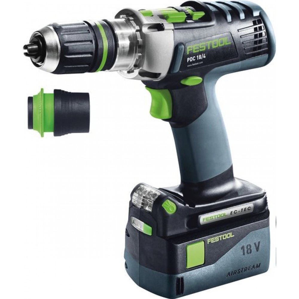 Акумуляторний дриль-шурупокрут Festool PDC 18/4 Li 5,2-Plus QUADRIVE від компанії ПП Король - фото 1