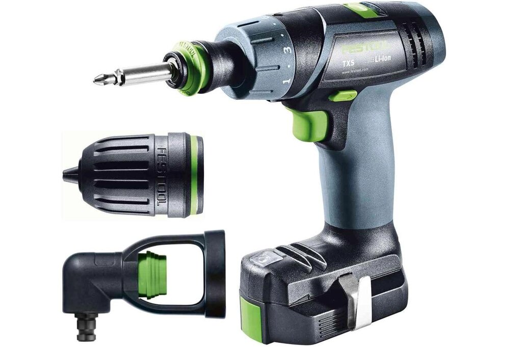 Акумуляторний дриль-шурупокрут Festool TXS Li 2,6 Set від компанії ПП Король - фото 1