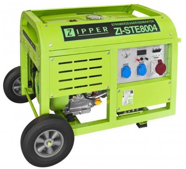 Бензиновий генератор Zipper ZI-STE 8004 від компанії ПП Король - фото 1