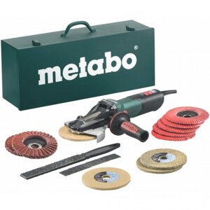 Болгарка Metabo WEVF 10-125 Quick Inox Set + набір із приладдям