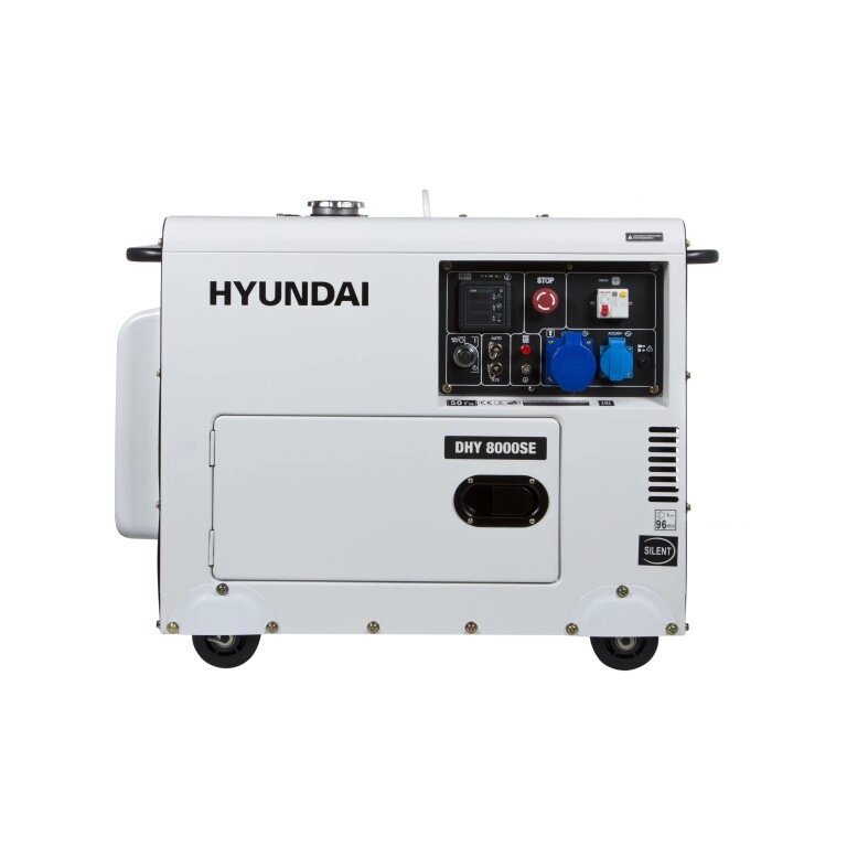 Дизельного генератора Hyundai DHY 8000SE-3 від компанії ПП Король - фото 1