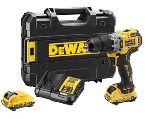 Дриль-шурупокрут акумуляторний безщітковий ударний DeWALT DCD706D2