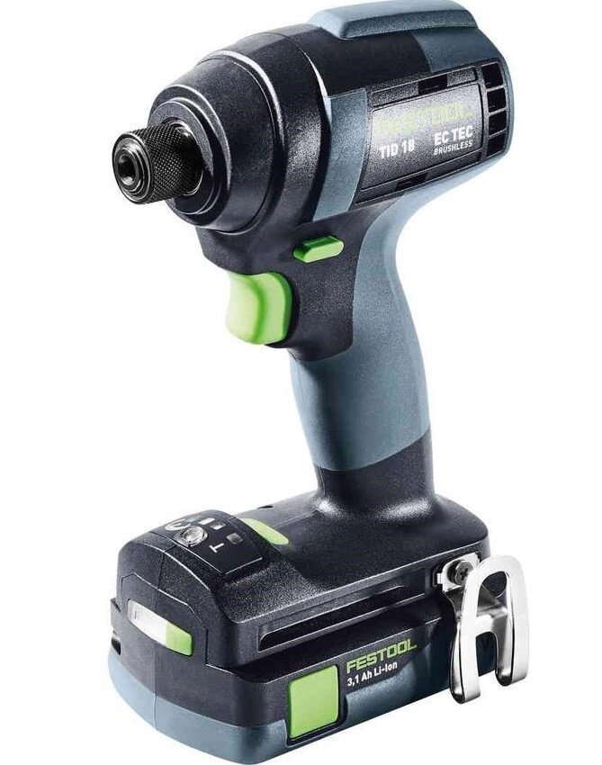 Дриль-шурупокрут акумуляторний Festool TID 18 C 3,1-Plus від компанії ПП Король - фото 1