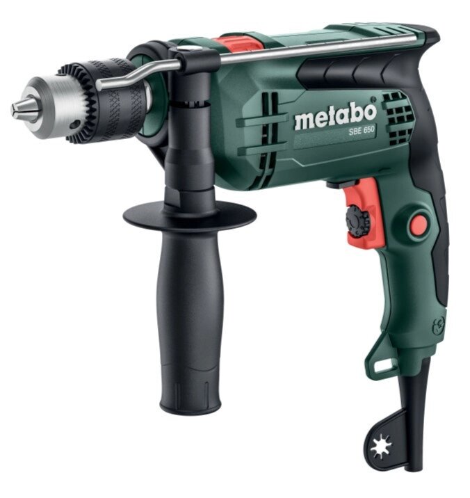 Дриль ударний Metabo SBE 650 з ключовим патроном (600742000) від компанії ПП Король - фото 1