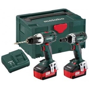 Два акумуляторні шурупокрути Metabo Combo Set 2.1.2 18 V BSLT+SSW від компанії ПП Король - фото 1