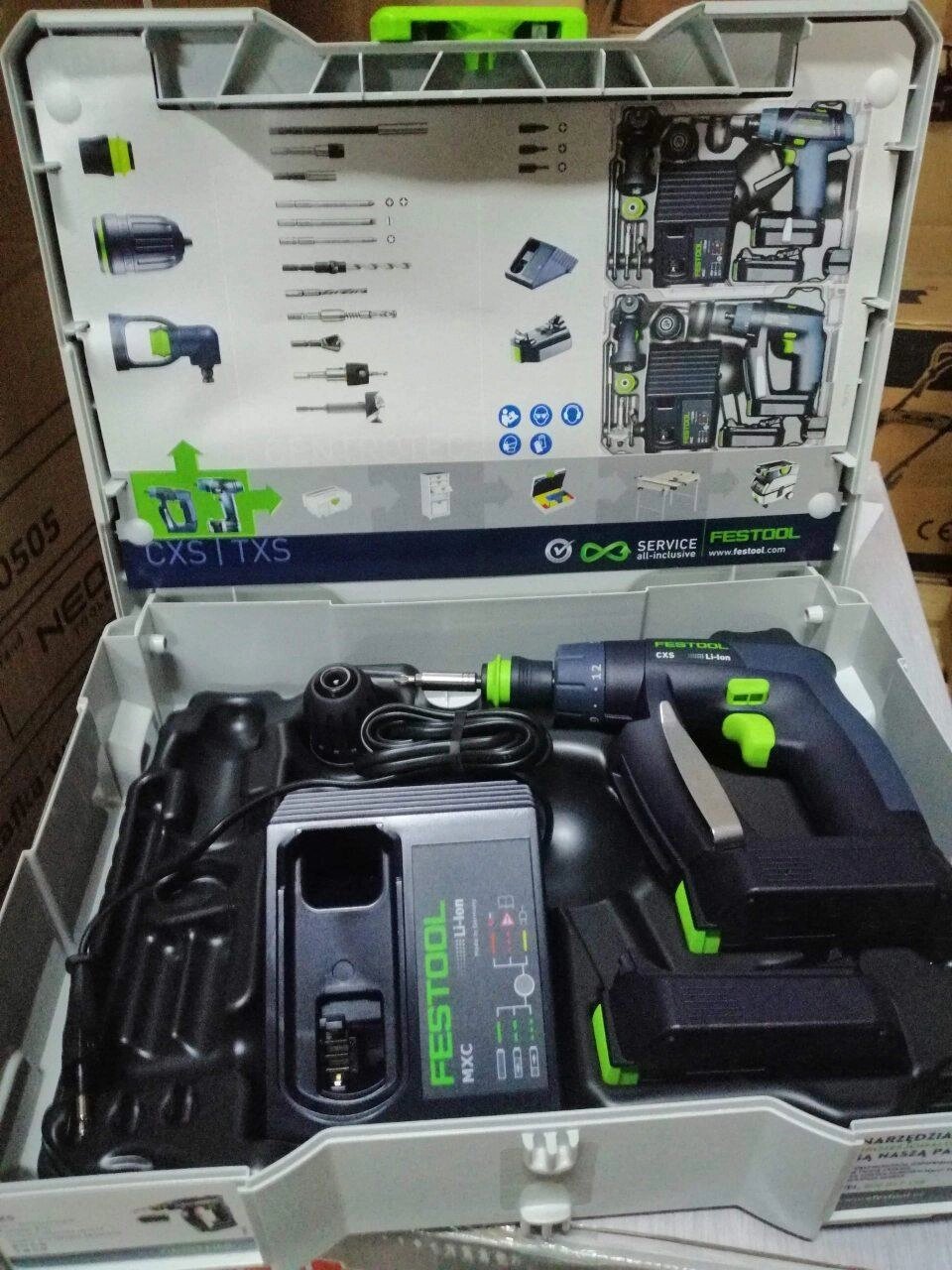 Festool Акумуляторний дриль-шурупокрут CXS Li 2,6-Plus від компанії ПП Король - фото 1