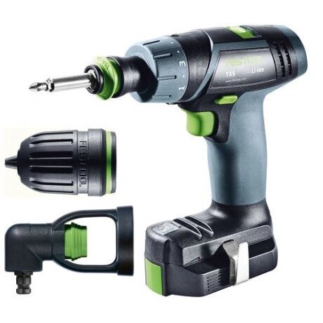 Festool Акумуляторний дриль-шурупокрут TXS Li 2,6-Set від компанії ПП Король - фото 1