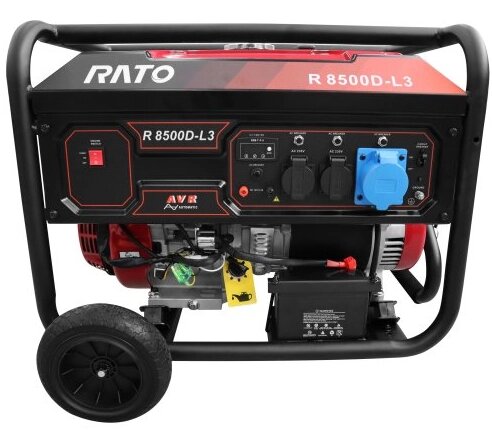 Генератор бензиновий RATO R8500D-L3 (8,5 кВт) від компанії ПП Король - фото 1